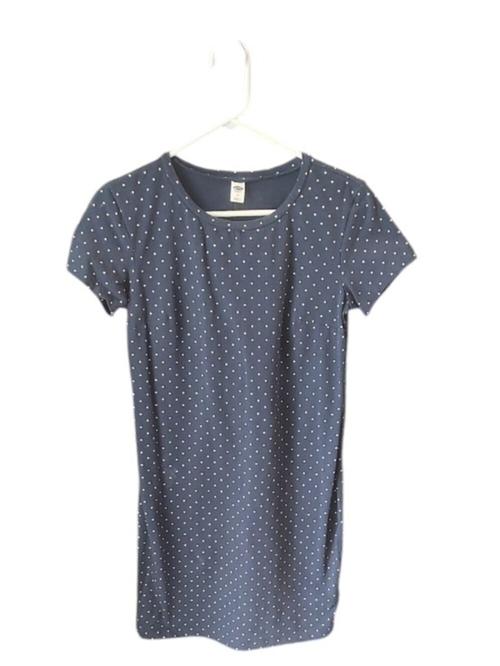 Old Navy | Navy Polka Dot Short Sleeve Dress | 16 PTP